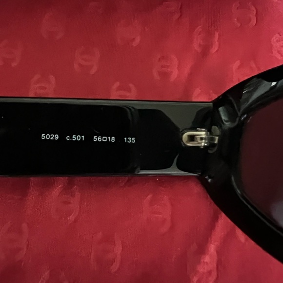 Chanel Rare Quilted Rectangular Sunglasses - Picture 10 of 17